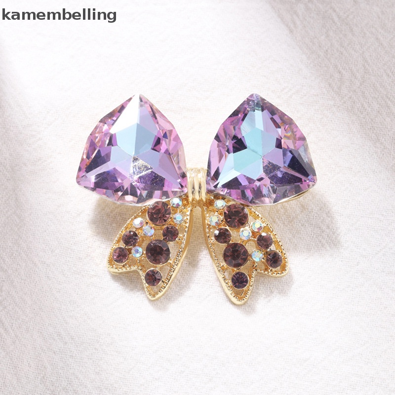 Cài Áo Hình Nơ Đính Đá Thời Trang Cho Nữ