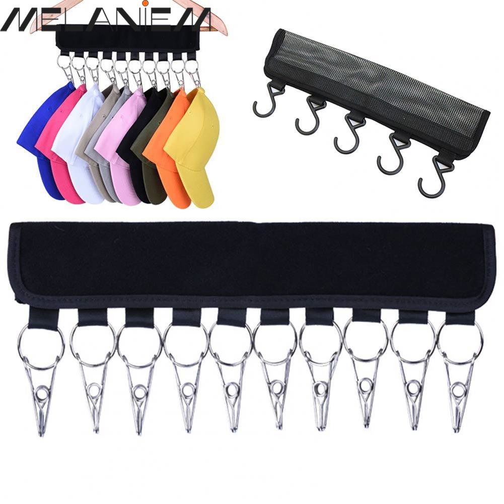 Giá Đỡ Kẹp Mũ Tự Dính Bằng Thép Không Gỉ Chống Trượt Có Thể Gấp Gọn Sắp Xếp Gọn Gàng Đa Năng