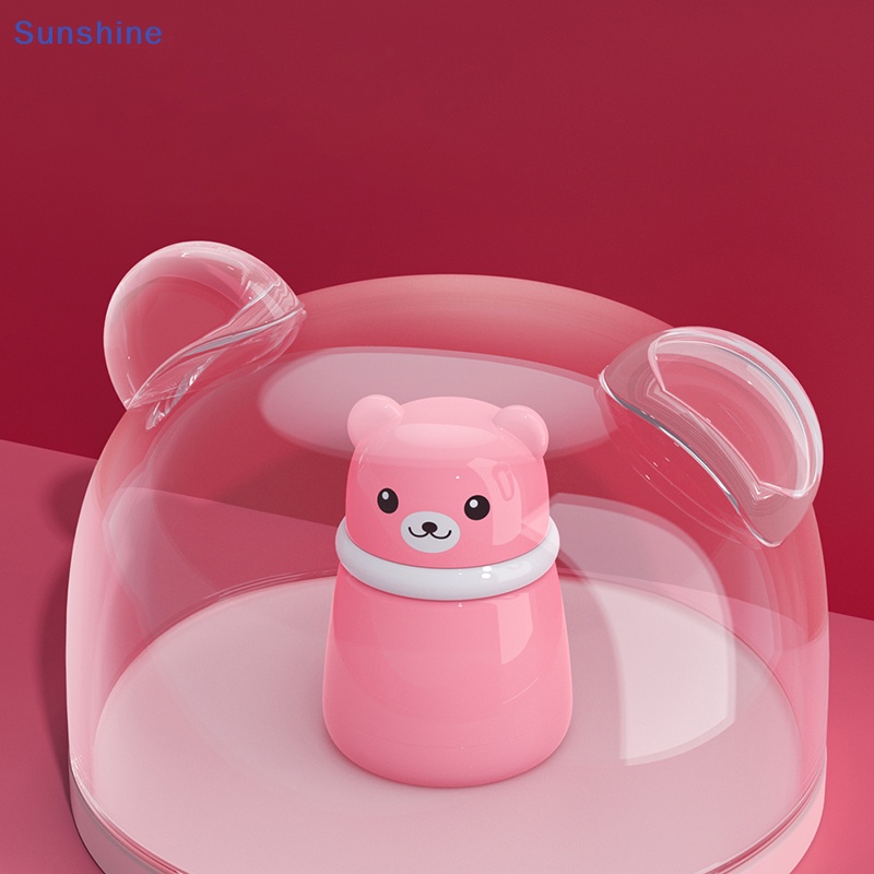 Hộp Rỗng Đựng Mút Trang Điểm Hình Gấu Hoạt Hình