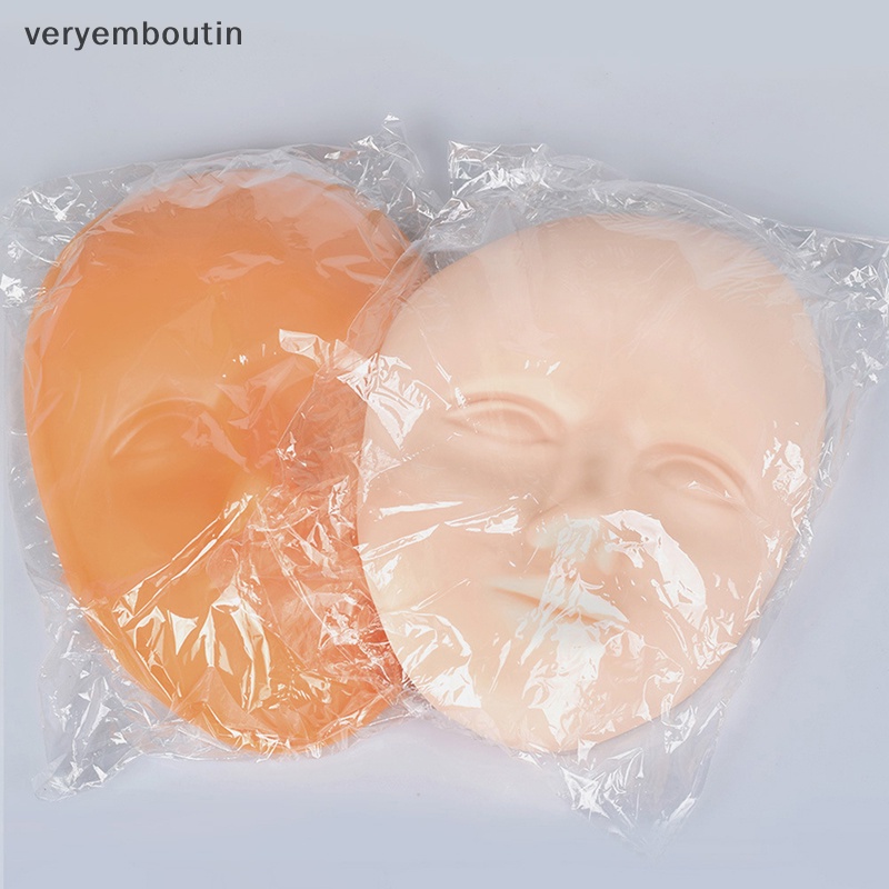 Đầu Silicone 5D Luyện Tập Trang Điểm Xăm Lông Mày / Môi Tiện Dụng