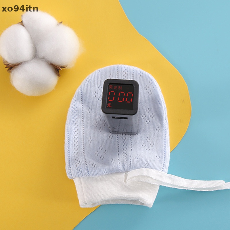 Set 2 Găng Tay Cotton Mềm Mại Bảo Vệ Chống Xước Cho Bé