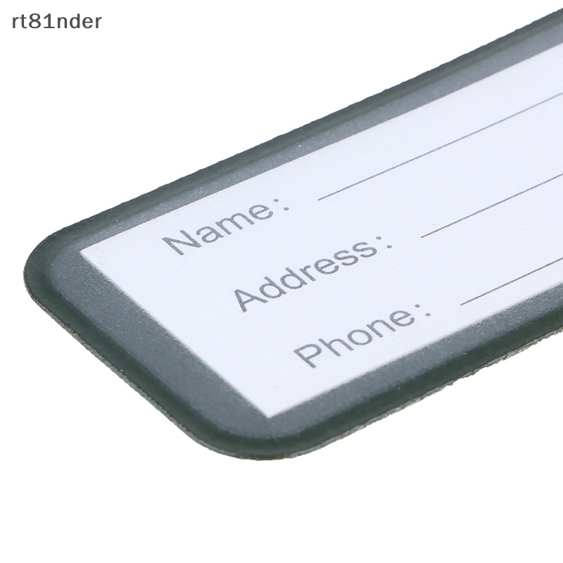 Thẻ Đánh Dấu Hành Lý Bằng Da PU Chất Lượng Cao