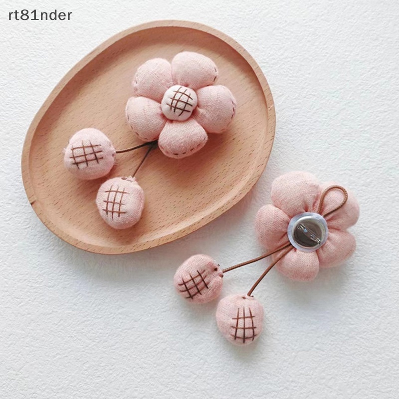 Rt 1 Phụ Kiện Cài Áo Hình Hoa Hướng Dương Vải Dễ Thương DIY