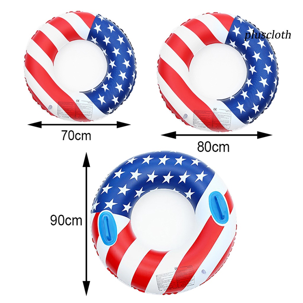 Phao Bơi Tròn Dày Dặn Bằng PVC Chống Rò Rỉ Thân Thiện Với Môi Trường Kích Thước Lớn Cho Mùa Hè < plus > >