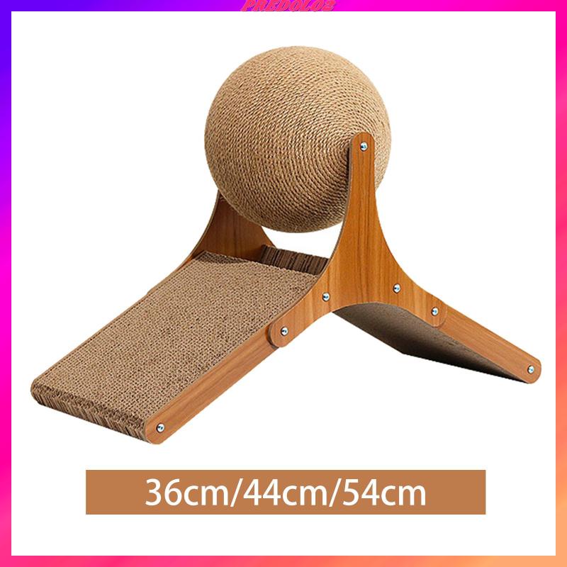 [Predolo2] Bóng Cào Móng Có Giá Đứng Và Dây Xoay Cho Mèo