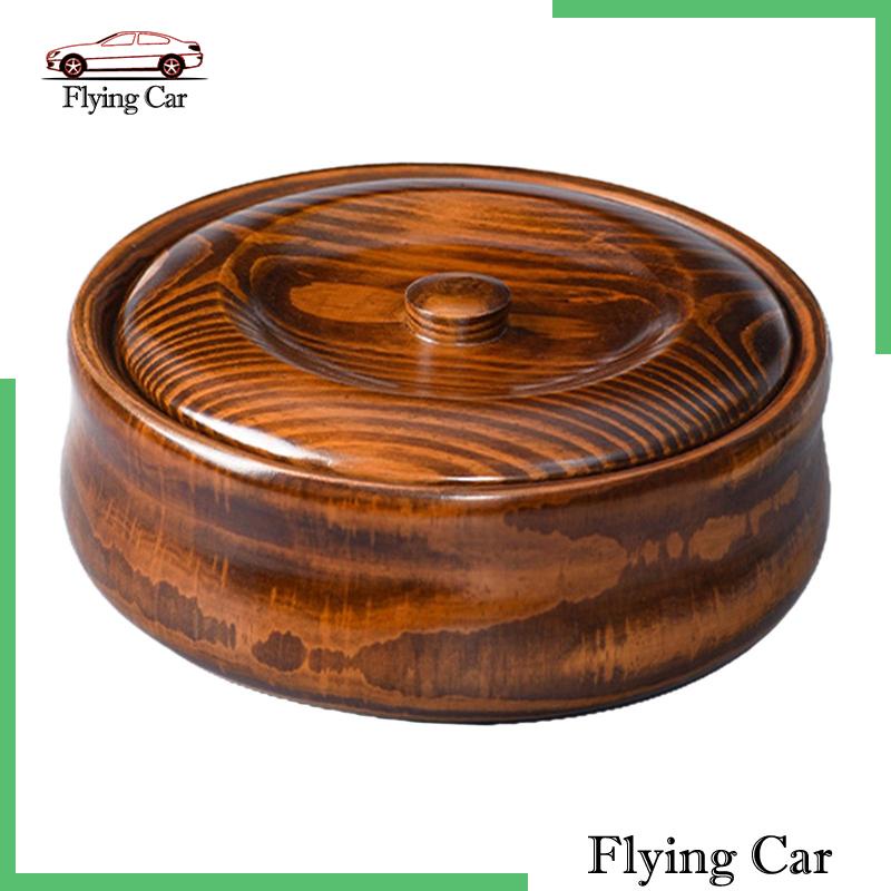 Bộ 2 Tô Gỗ Tròn Đa Năng Có Thể Tái Sử Dụng