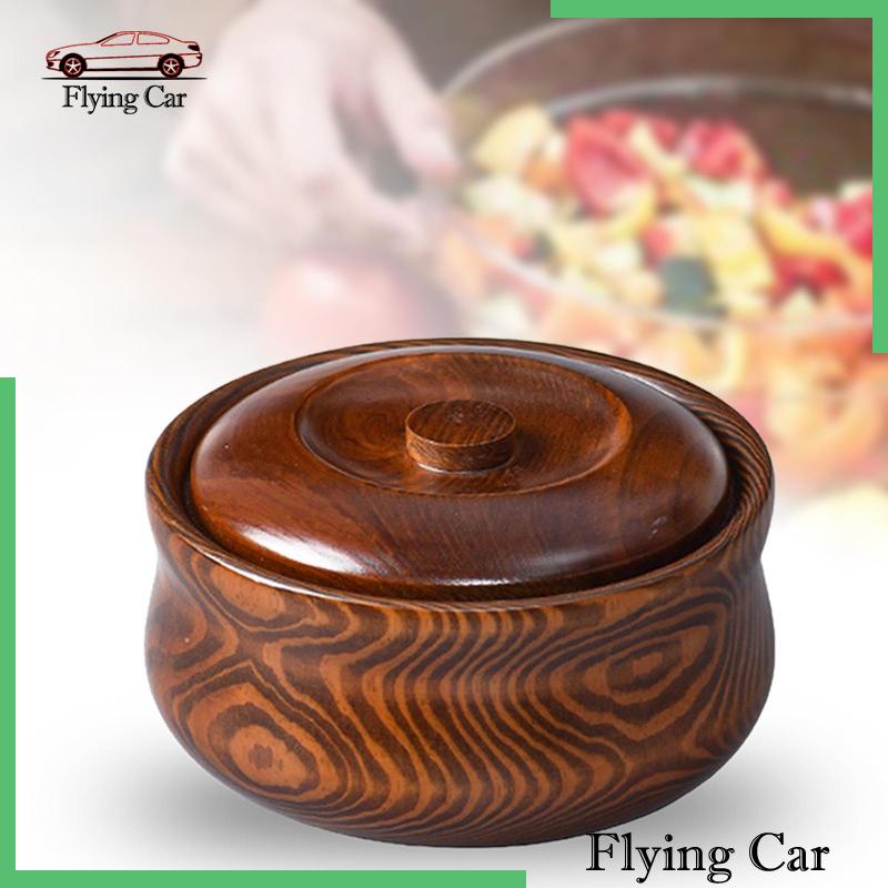 Bộ 2 Tô Gỗ Tròn Đa Năng Có Thể Tái Sử Dụng