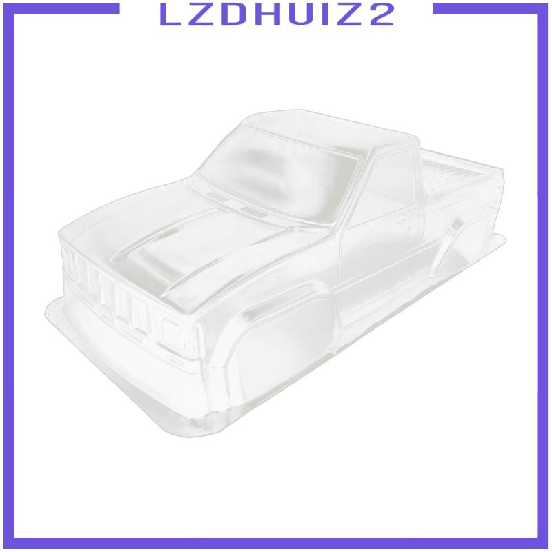 [Lzdhuiz] Vỏ Thân Xe Trong Suốt Không Màu 313mm Dành Cho Xe RC Hobby Car 1: 10