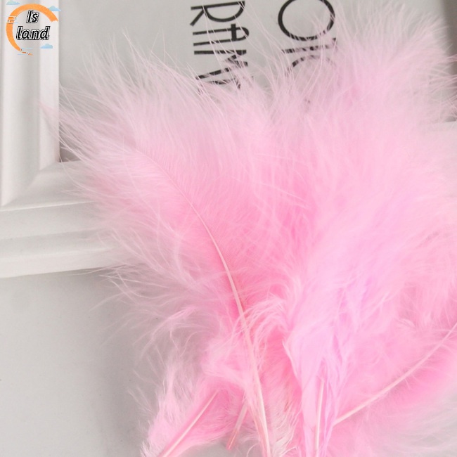 [IS] 50 Chiếc 4-6 Inches10-15cm Dreamcatcher Lông Vũ Đầy Màu Sắc Thủ Công Trang Trí Đám Cưới