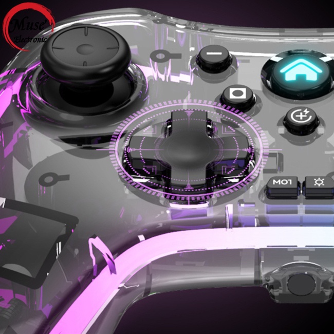 Tay Cầm Chơi Game Không Dây Nhiều Màu Sắc Dành Cho Iphone / Switch / Android / Pc Rgb