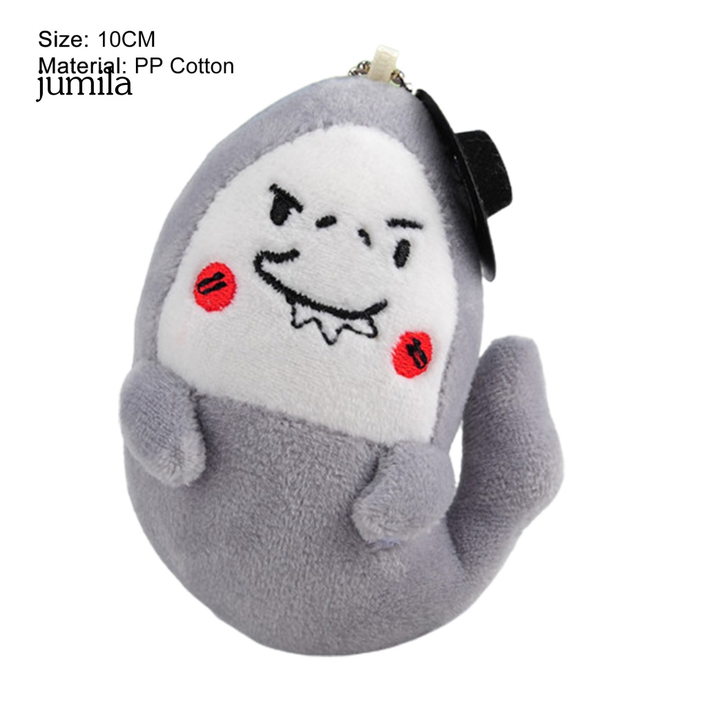 Móc Khóa Hình Cá Mập Nhồi Bông Hoạt Hình Vui Nhộn