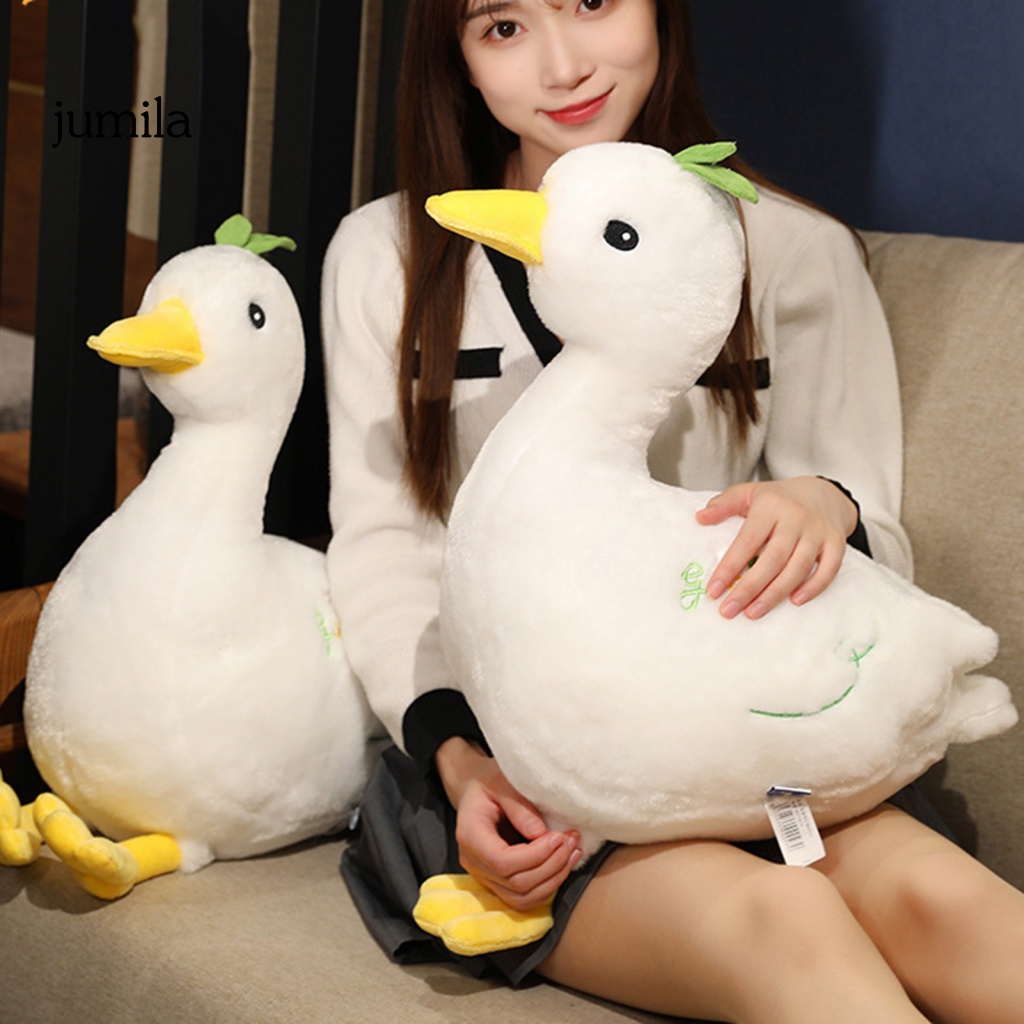 Ngỗng Nhồi Bông Chất Liệu Cotton PP Mềm Mại Kích Thước 25 / 35 / 45cm Dùng Làm Quà Tặng Sinh Nhật