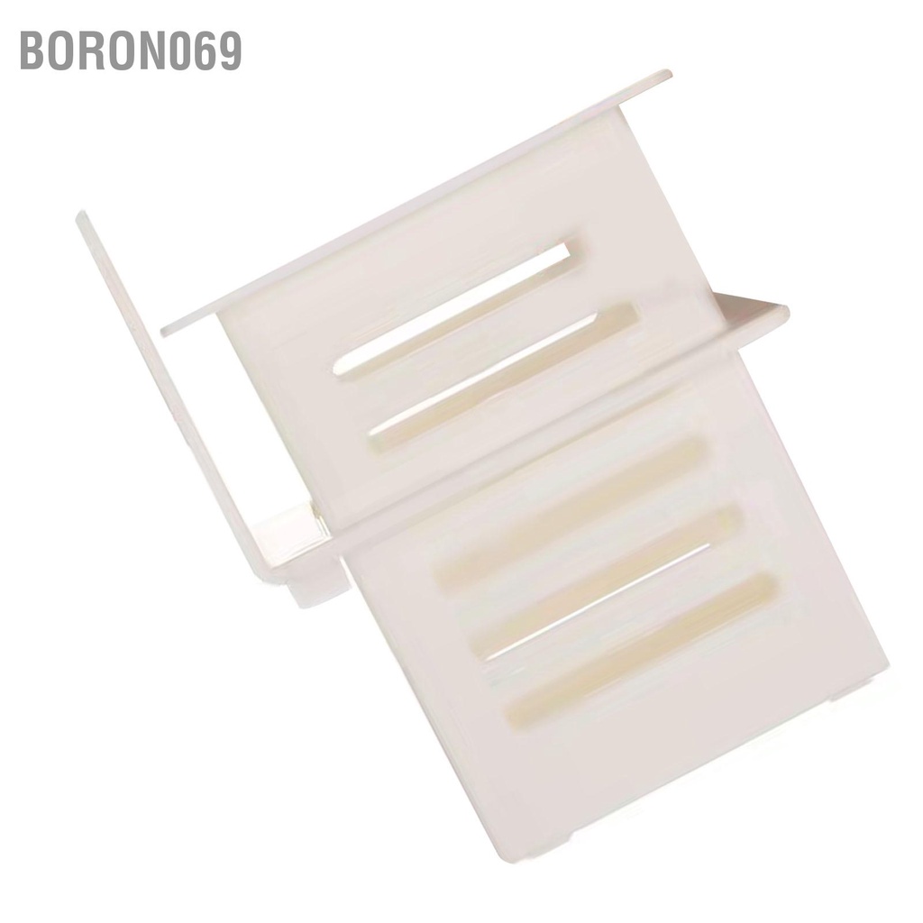 Boron069 Phòng Tắm Nhà Bếp Thoát Kệ Dính Nhựa Chống Nước Tường Nhỏ Đũa Rổ Tổ Chức Trắng