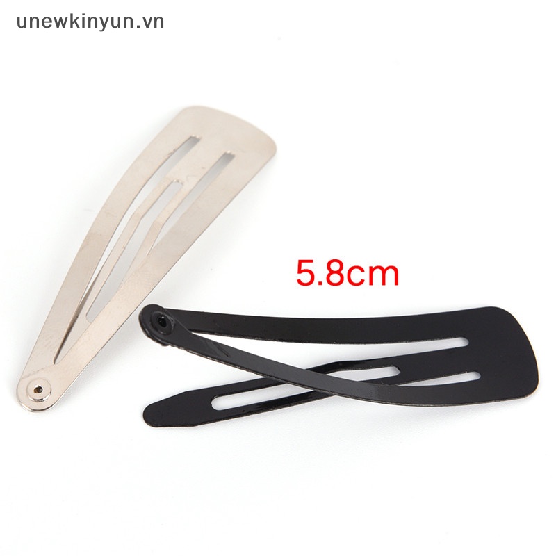 Set 10 Kẹp Tóc Màu Sắc Đa Dạng Cho Bé Gái