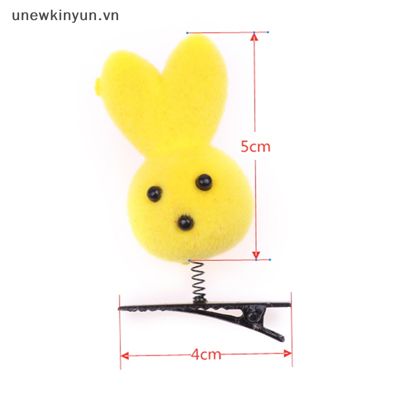 Kẹp Tóc Lò Xo Hình Chú Vịt Màu Vàng Xinh Xắn Cho Bé Gái