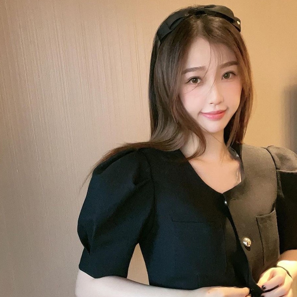 Băng Đô Cài Tóc Đính Nơ Thời Trang Mùa Hè