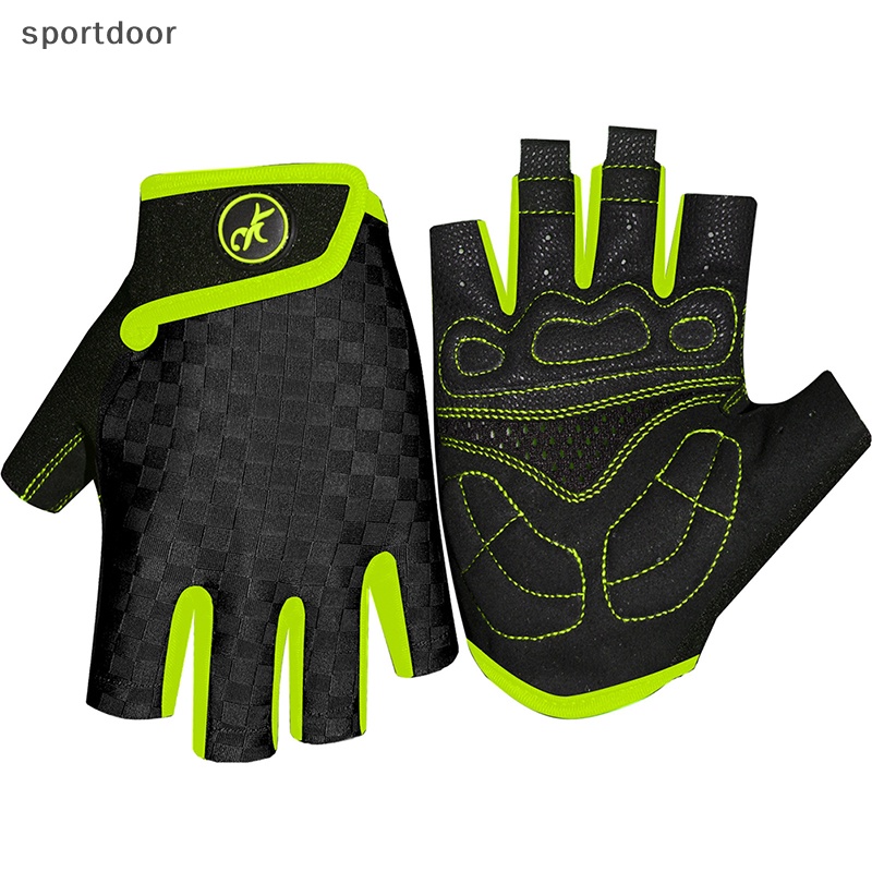Găng Tay Đi Xe Đạp Leo Núi / Xe Máy Bằng Nylon Hấp Thụ Sốc Thoáng Khí Cho Nam Và Nữ (S, M, L, XL)