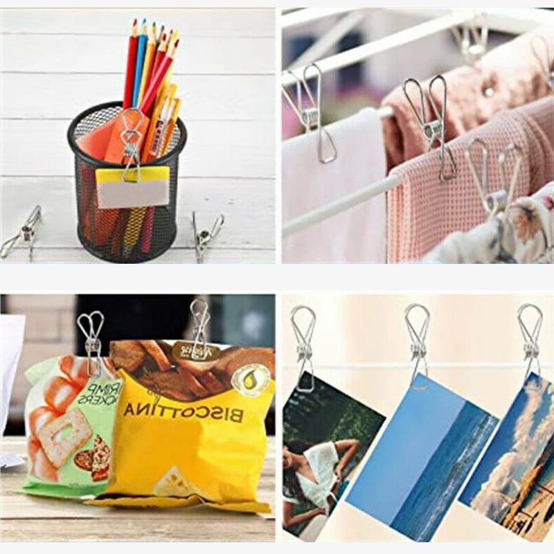 Móc Phơi Quần Áo Đuôi Dài Bằng Thép Không Gỉ Chống Nước Đa Năng Sắp Xếp Gọn Gàng