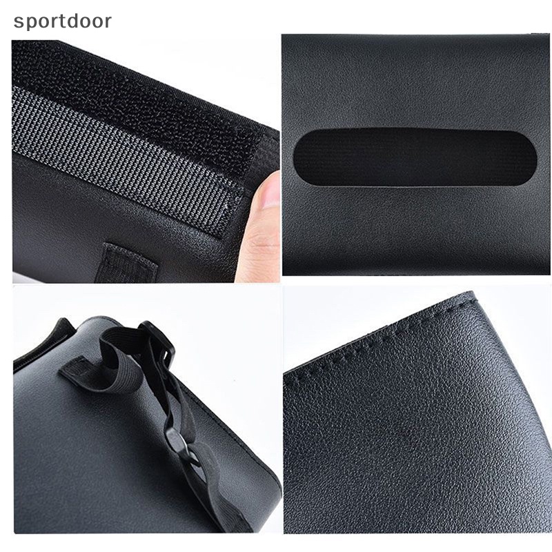 [sportoutdoor] Hộp Đựng Khăn Giấy Bằng Da PU Treo Tấm Che Nắng Xe Hơi Trang Trí [out]