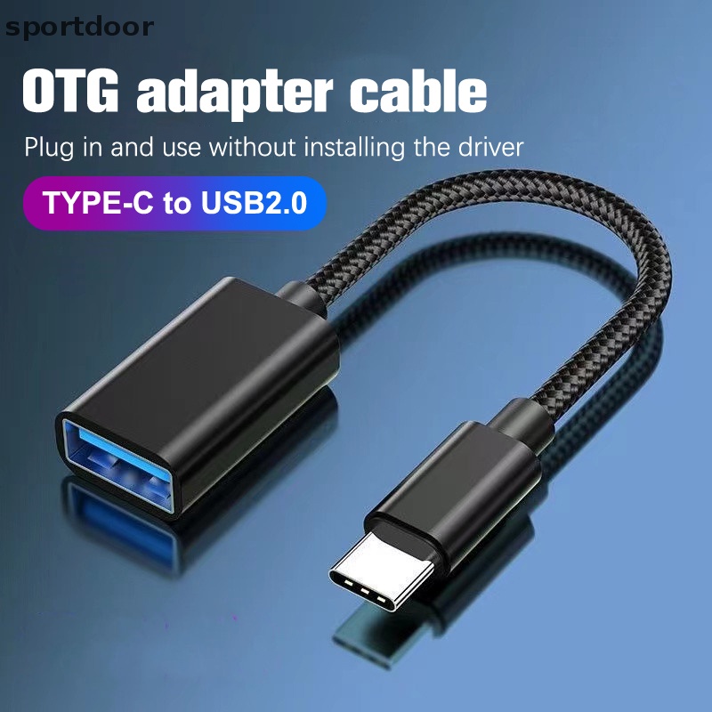 Đầu Chuyển Đổi OTG Type C 2.0A Cổng OTG V8 Chuyên Dụng Cho Android