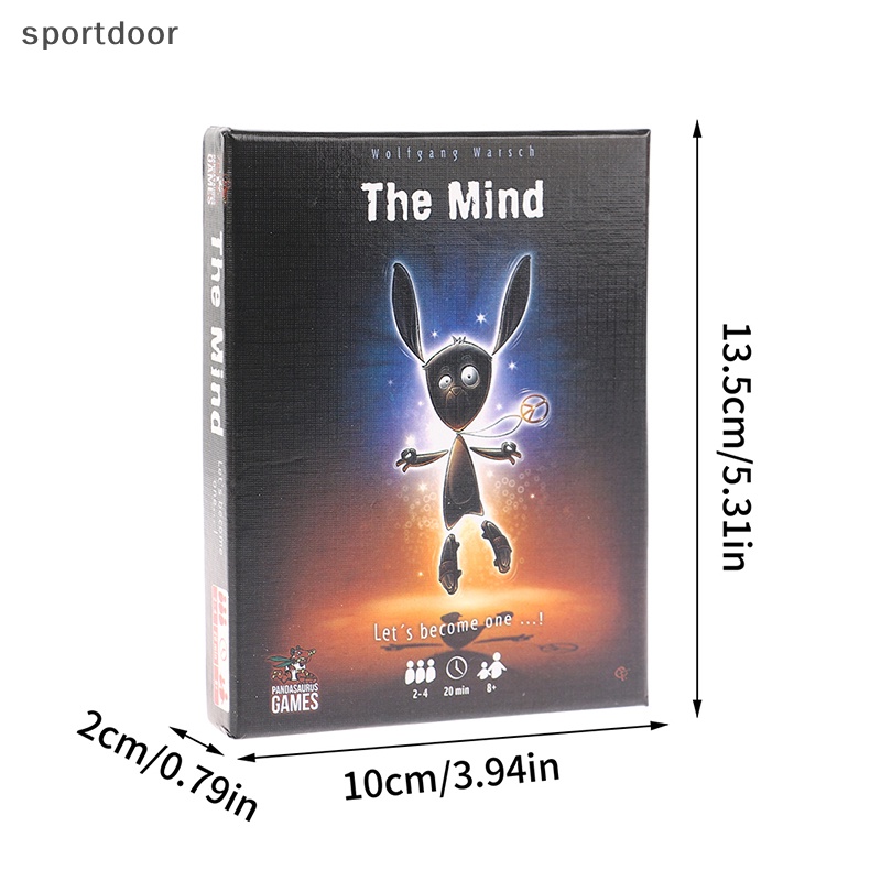 Bộ Thẻ Trò Chơi The Mind Phiên Bản Tiếng Anh Vui Nhộn