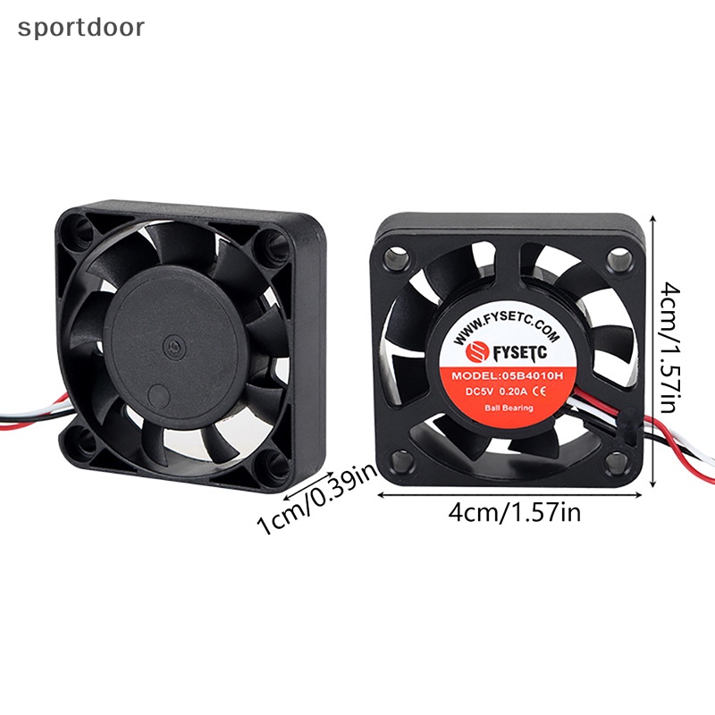 Quạt Tản Nhiệt i3 MK3 MK3S + Quạt Tản Nhiệt 4010 5V Chuyên Dụng Cho Máy In 3D