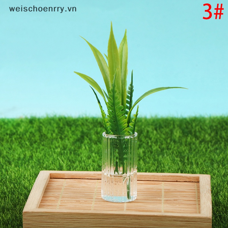 Cây Cỏ Nhân Tạo Mini Tỉ Lệ 1: 12 Trang Trí Nhà Búp Bê