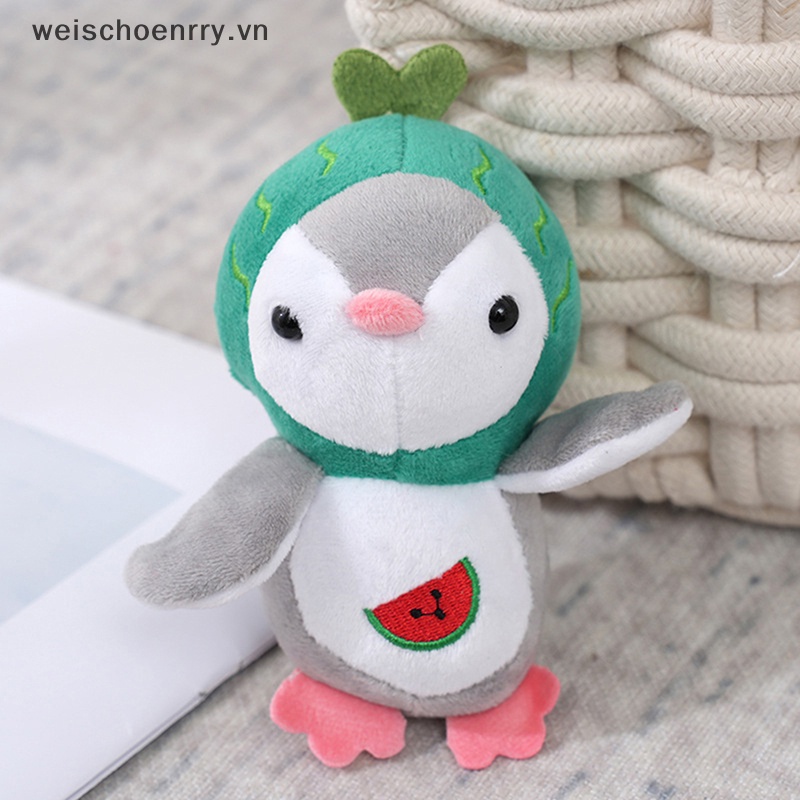 Móc Khóa Hình Chim Cánh Cụt Nhồi Bông 12CM Đáng Yêu