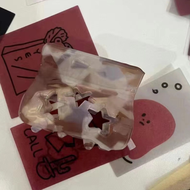 Kẹp Tóc Móng Vuốt Hình Ngôi Sao Năm Cánh Phong Cách Công Chúa Thay Đổi Đuôi Ngựa Thời Trang Mùa