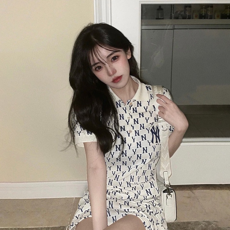 M-l-b &amp; - Đầm Polo Thời Trang Đường Phố Mới Nhất Chất Lượng Cao