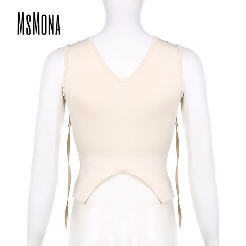 Áo Tank Top Hai Dây Màu Trơn Thời Trang 2023 Quyến Rũ Cho Nữ