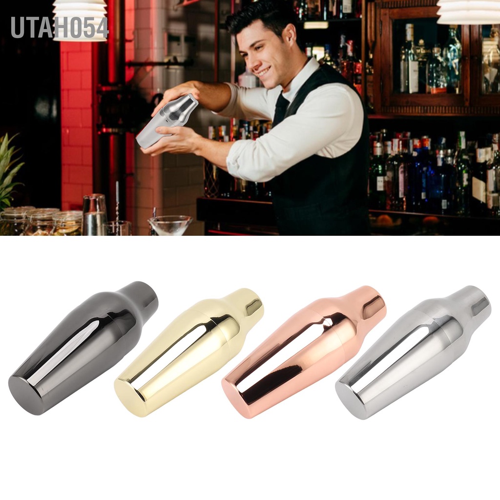 Utah054 Bình Đựng Đồ Uống Bằng Thép Không Gỉ  Lắc Pha Rượu Martini 2 Phần Thức Cho Quầy Bar Dã Ngoại Cắm Trại Tại Nhà