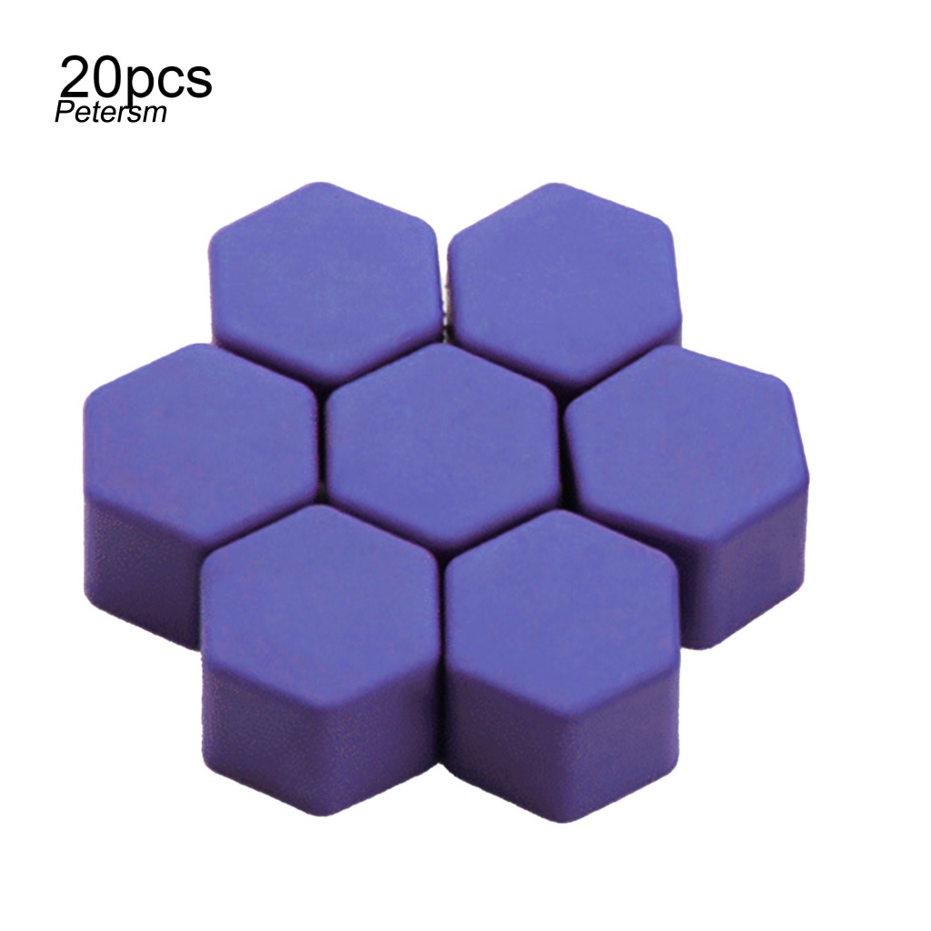 Bộ 20 Nắp Silicone Đậy Trục Bánh Xe Hơi