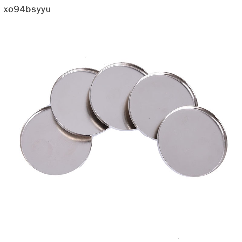 Set 5 / 15 Khay Thiếc Tròn Rỗng Từ Tính 36.5MM Đựng Phấn Mắt Xo94Bsyu