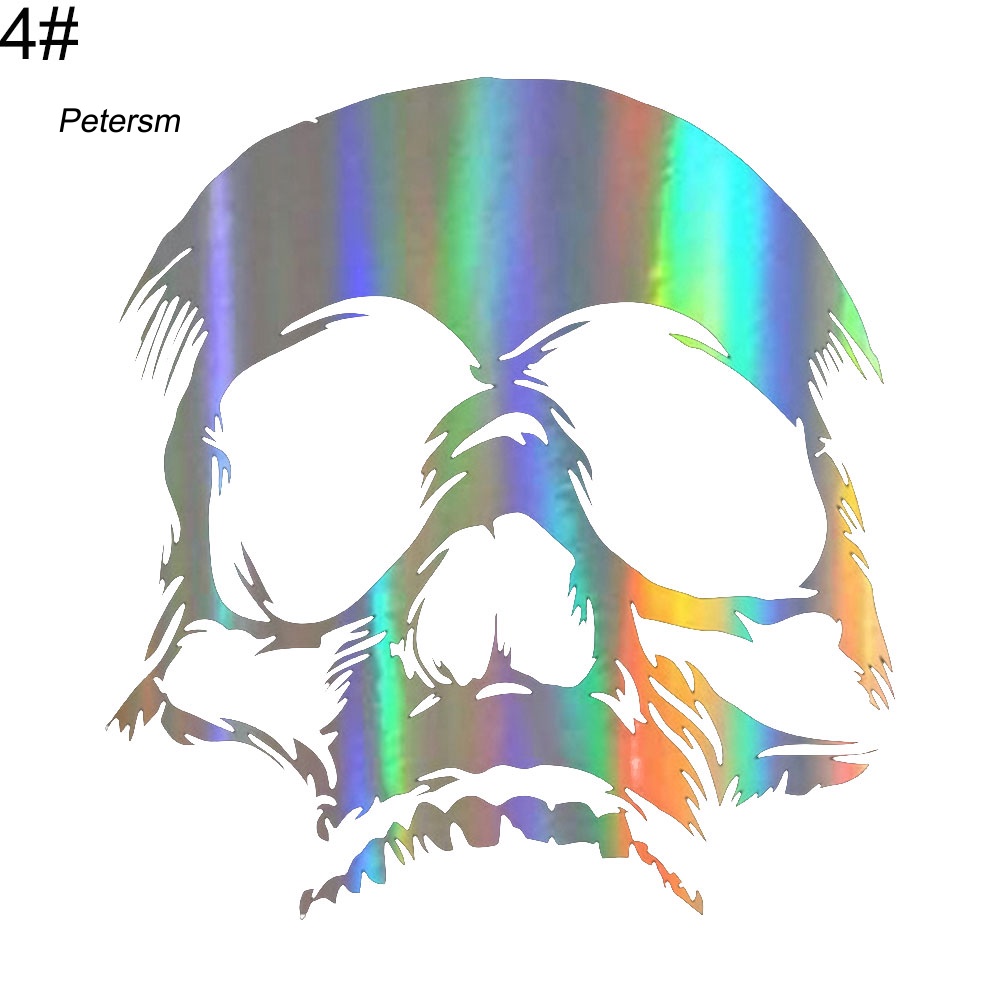 Miếng Dán Phản Quang Bằng Nhựa PP Chống Trầy Xước Chống Thấm Nước Hình Đầu Ngựa Cho Xe Hơi