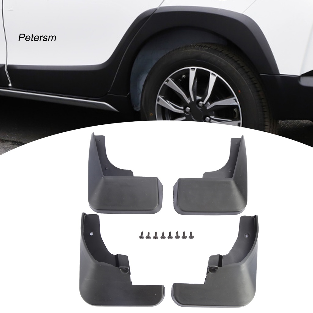 4 Tấm Chắn Bùn LB-SY-517 Bằng Nhựa ABS Cho Toyota Yaris