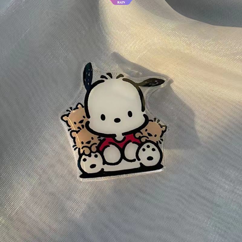 Khuôn Silicon Họa Tiết Hoạt Hình Sanrio Pochacco Để Bàn Làm Giá Đỡ Điện Thoại Di Động DIY