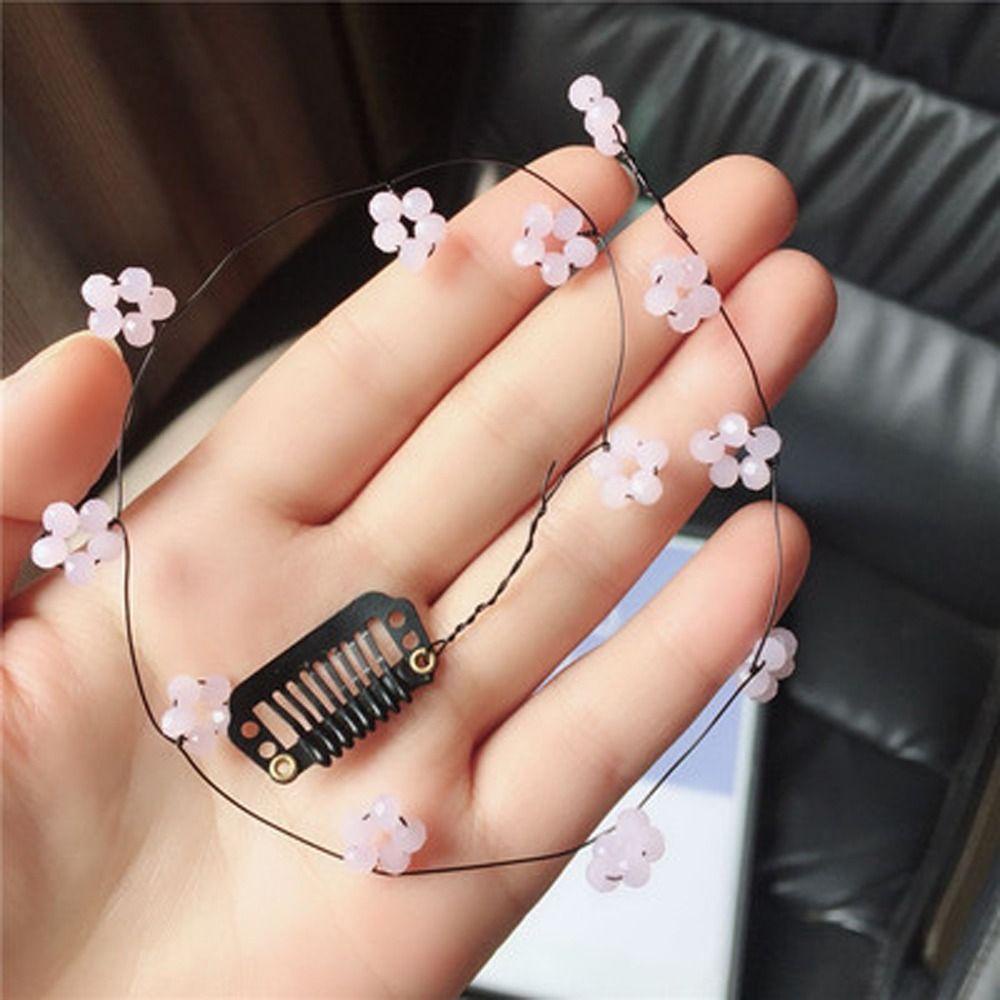 Tóc Giả Nối Dài Kiểu Chuỗi Xích Bằng Sợi Tổng Hợp Nhiều Màu Sắc Dễ Thương Dành Cho Bạn Nữ