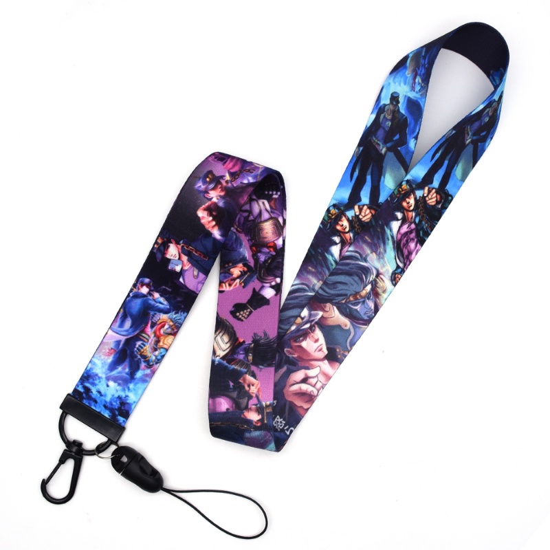 Z & M ❀ Dây Ruy Băng Đeo Thẻ In Hoạt Hình Jojo 'S Bizarre Adventure Dễ Thương