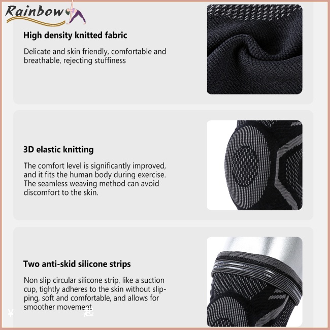 Băng Quấn Bảo Vệ Đầu Gối Chống Trượt Thoáng Khí Thoải Mái Khi Chơi Thể Thao Ngoài Trời Dành Cho Nam Và Nữ