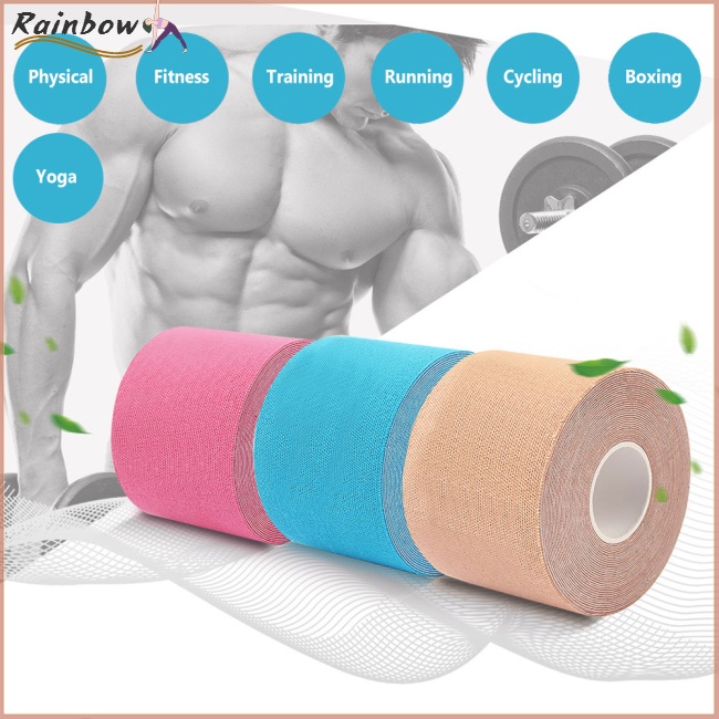 Băng Quấn Bảo Vệ Cơ Bắp Chống Nước Giảm Đau Kinesiology 5cm