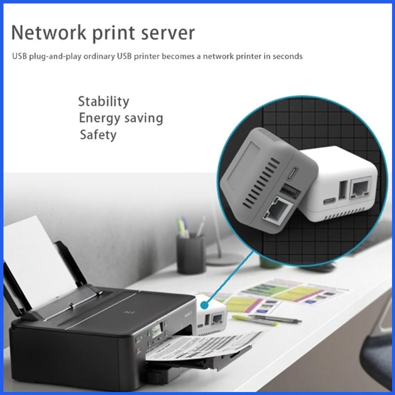 Usb2.0 Mini In Server 100Mbps RJ45 LAN Kết Nối Với Điện Thoại Máy Tính