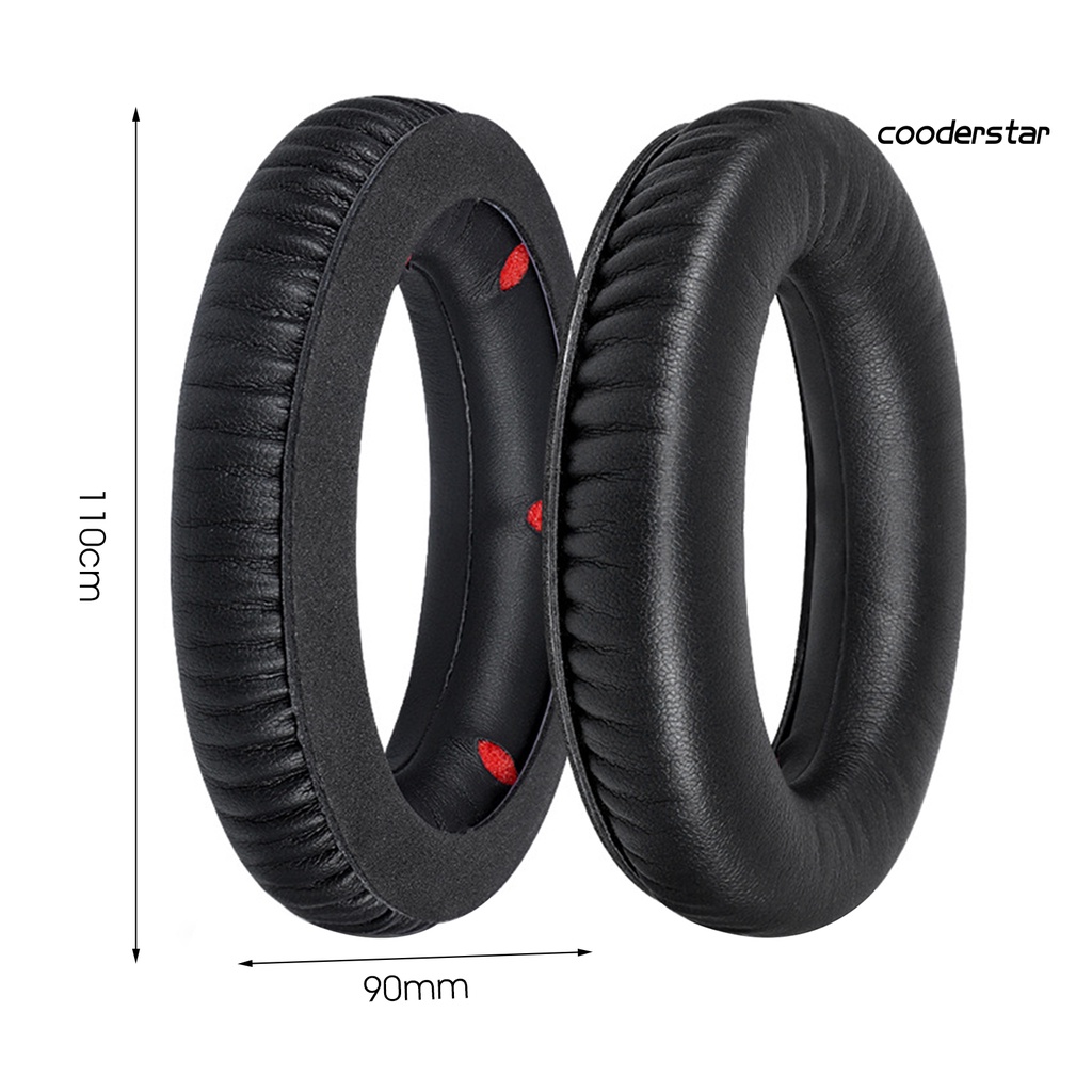 1 Cặp Vỏ Bọc Tai Nghe Chụp Tai Giả Da Mềm Cách Nhiệt Tốt Thoáng Khí Thay Thế Cho HyperX Cloud Revolver S (Coood) 1 Cặp