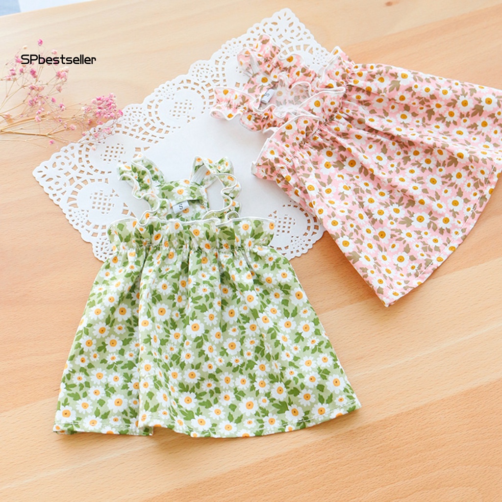 Váy Hoa Thời Trang Chống Nắng Dễ Thương Cho Cún Cưng