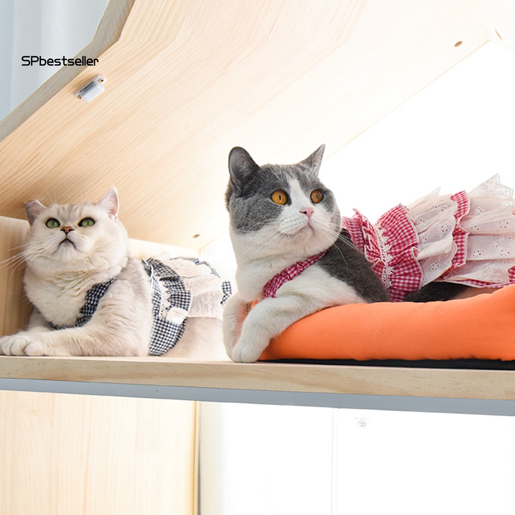 Spbestsellkr Đầm Công Chúa Cotton Chống Mài Mòn Thời Trang Mùa Xuân Cho Thú Cưng