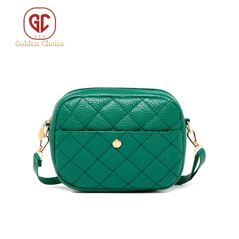 Túi Đeo Chéo Hình Vuông Cỡ Nhỏ Đính Đá Lấp Lánh Thời Trang Cho Nữ