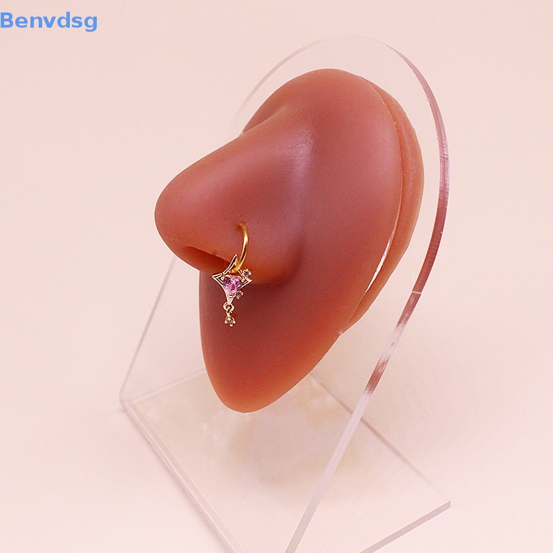 Benvdsg &gt; Khuyên Đeo Mũi / Mắt Trăng / Cánh Bướm Bằng Thép Không Gỉ Đa Năng