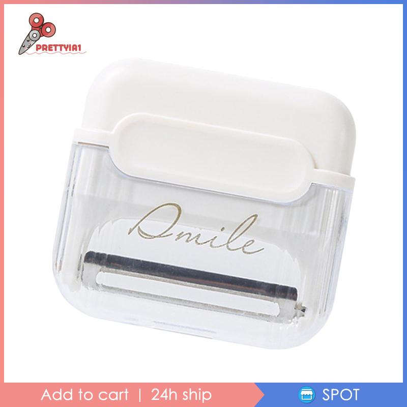 [Prettyia1] Dao Cắt Trái Cây Hai Mặt Màu Vàng Nhỏ Gọn Dùng Khi Đi Dã Ngoại Tại Nhà