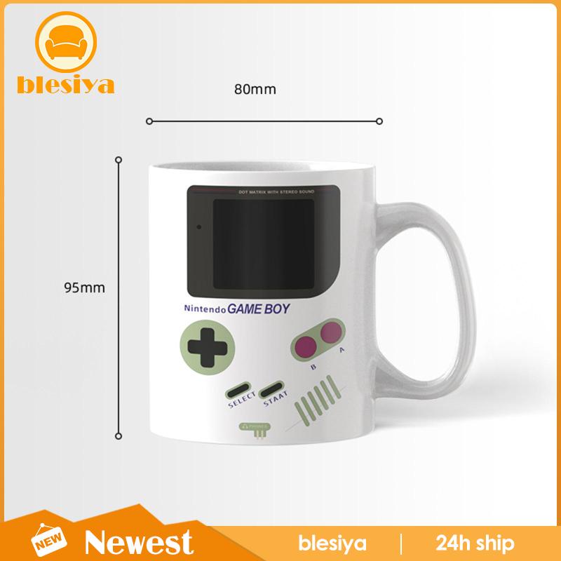 [Blesiya] Cốc Uống Nước Bằng Sứ Cỡ Lớn Thay Đổi Màu Sắc Cá Tính