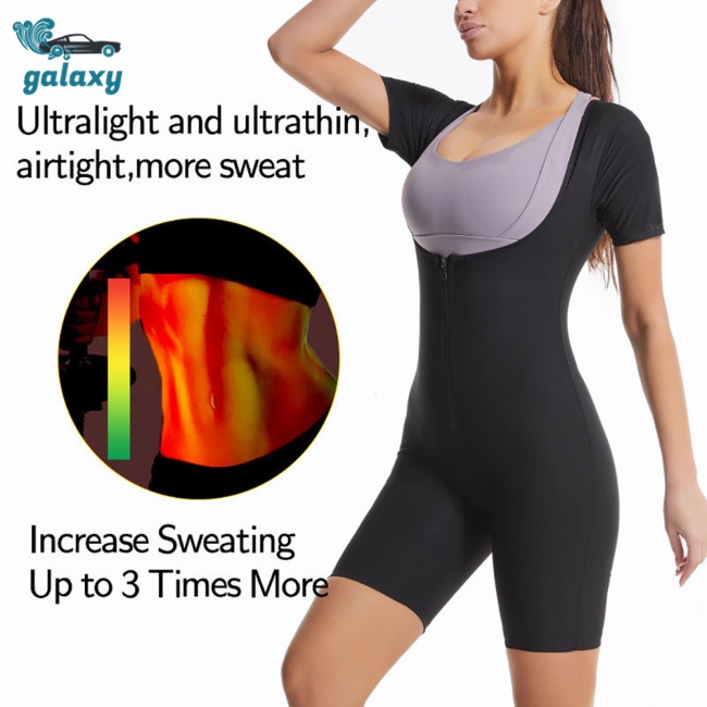 Galaxy Áo Nịt Bụng Định Hình Cơ Thể Có Khóa Kéo Dành Cho Nữ